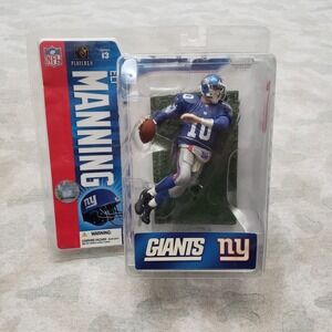 Vintage McFarlane NFL Series 13 Eli Manning New York Giants Action Figure New